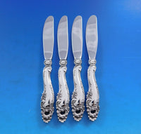 Decor by Gorham Sterling Silver Butter Spreader HH modern Set of 8 pcs 6 1/4"