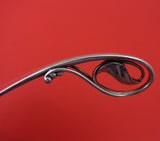Blossom by Unknown Sterling Silver Gravy Ladle 3-D Ornamental Leaf Bead Handle
