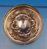 International Sterling Silver and Glass Dresser Jar #C527 1 1/2" x 2" (#9238)