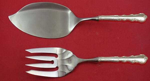 Angelique by International Sterling Silver Salmon Serving Set Fish Custom Made