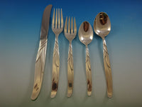 Southwind by Towle Sterling Silver Flatware Service 8 Set 50 Pcs Midcentury Mod