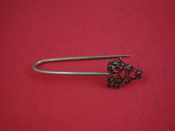 Dolphin by Gorham Sterling Silver Letter Opener Bent AS 4"
