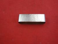 Lebolt Sterling Silver Napkin Ring with Applied Monogram "D" 3" x 7/8" x 7/8"