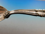 Esteval by Buccellati Italy Sterling Silver Ice Tong Pierced Double Bowl 8 1/4"