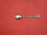 Norwegian Sterling Silver Demitasse Spoon set of 3 vermeil  3 7/8"