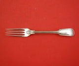Fiddle Thread by James Robinson Sterling Silver Dinner Fork 4-Tine Turned Down