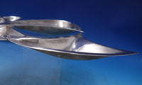 Dove by Los Castillo Silverplate Triple Serving Dish Modern Mexican #331 (#7092)