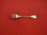 Filet Contour Threaded by Puiforcat French Sterling Silver Dessert Fork 7"