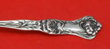 Peony by Wallace Sterling Silver Preserve Spoon Scalloped Bowl 7 1/2" Serving