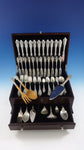 Grande Baroque by Wallace Sterling Silver Flatware Set For 12 Service 95 Pieces