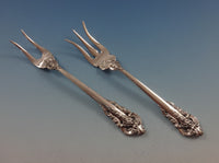 Grande Baroque by Wallace Sterling Silver Flatware Set 12 Service Dinner 53 Pcs