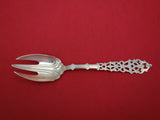 Pierced and Chased by Dominick Haff Sterling Silver Ice Cream Fork Org. 5 7/8"