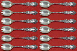 Imperial Chrysanthemum by Gorham Sterling Silver Ice Cream Fork Custom Set 12 pc