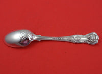 Kings by George Adams English Sterling Silver Teaspoon w/ Crest Crown Hat 5 7/8"