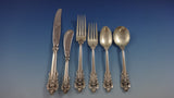 Grande Baroque by Wallace Sterling Silver Flatware Set Service 48 Pieces