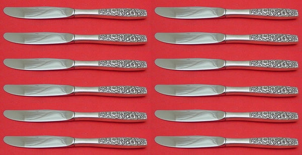Contessina by Towle Sterling Silver Butter Spreader HH Modern Set 12 pcs 6 5/8"