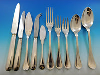 Consulat by Puiforcat France Silverplate Flatware Set Service 116 pcs Dinner