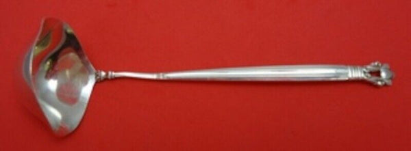 Acorn by Georg Jensen Sterling Silver Mayonnaise Ladle Double Spout w/GI/GJ Mark