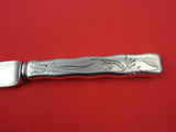 Lap Over Edge Acid Etched by Tiffany & Co Sterling Dessert Knife foliage 7 1/2"