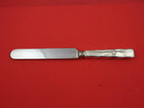 Lap Over Edge Acid Etched by Tiffany & Co Sterling Regular Knife w/ lily 9 1/4"