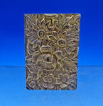 Repousse Vermeil by Kirk Sterling Silver Matchbox Cover #90F (#6964)