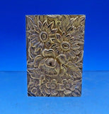 Repousse Vermeil by Kirk Sterling Silver Matchbox Cover #90F (#6964)