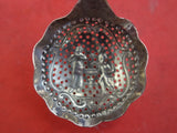 Dutch Sterling by Unknown Maker Sugar Sifter 3D Bull Pierced Figural Bowl 4 1/2"