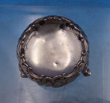 Coin Silver Salt Cellar Master Repousse Flowers Unmarked (#6938)