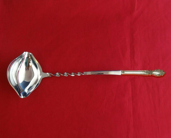 Brocade by International Sterling Silver Punch Ladle 13 3/4" Twist HHWS  Custom