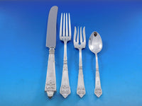 Lansdowne by Gorham Sterling Silver Flatware Service 12 Set 96 pc Dinner Mono M