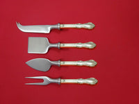 Southern Colonial by International Sterling Cheese Serving Set 4pc HHWS Custom