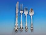 Grande Renaissance Reed and Barton Sterling Silver Flatware Set Service 80 pcs