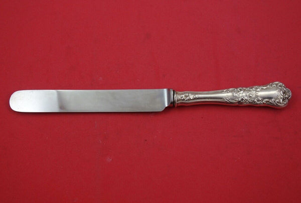 Pansy By International Sterling Silver Dinner Knife Blunt replaced Blade 9 3/8"