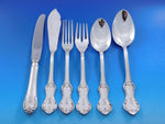 Patricia by Mema Swedish Silverplate Flatware Set Service 71 pcs L monogram
