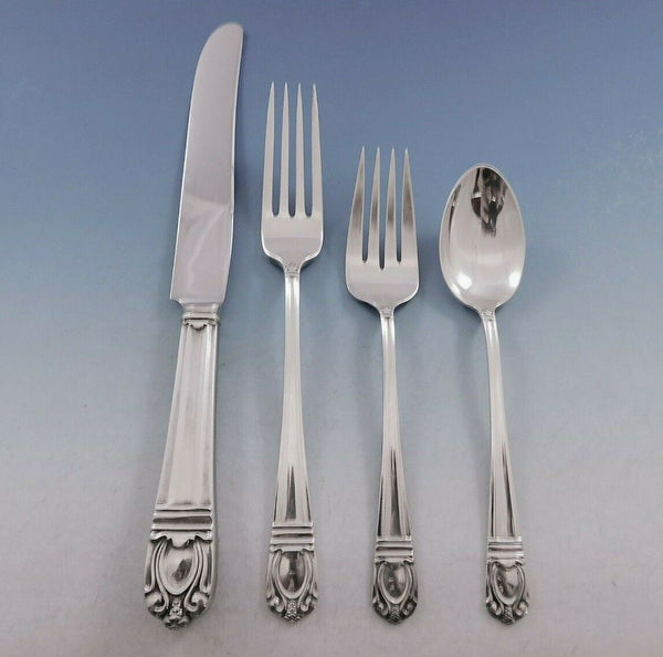 Sonja by International Sterling Silver Flatware Set 12 Service 52 pieces