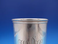 Mark J Scearce Sterling Silver Mint Julep Cup Kentucky "1981 Derby" RWR (#8348)