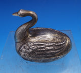 Tane Mexican Sterling Silver Candy Dish Covered Swan Shape GW Interior (#8468)