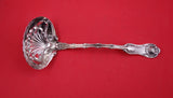 Imperial Queen by Whiting Sterling Silver Oyster Ladle shell bowl 10 1/2"