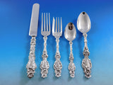Lily by Whiting Sterling Silver Flatware Set for 12 Service 60 Pieces