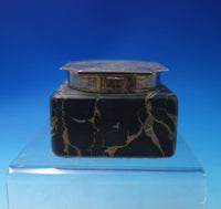 McChesney Co. Sterling Silver Desk Set 8-Piece with Marble and Granite (#5599)