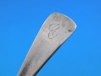 Arlington by Towle Sterling Silver Preserve Spoon GW BriteCut Flower Leaf C mono