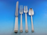 Hampton by Tiffany Sterling Silver Flatware Set for 12 Service 127 pcs Dinner