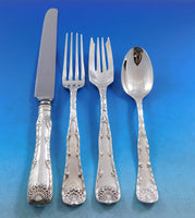 Wave Edge by Tiffany and Co. Sterling Silver Flatware Set 12 Service 85 pieces