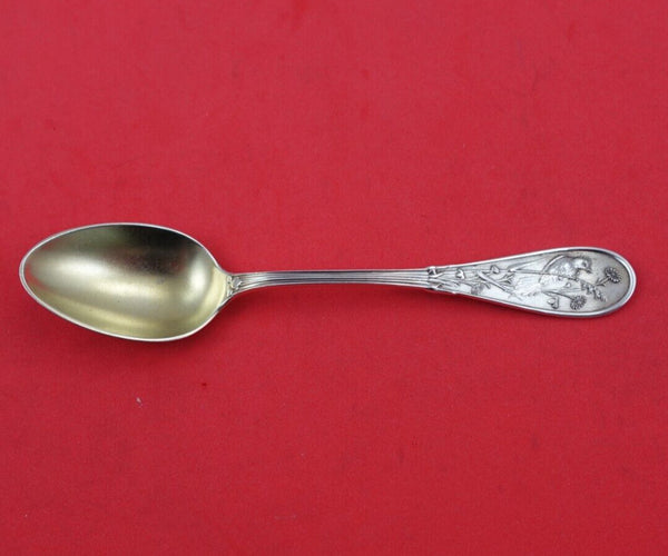 Japanese by Tiffany and Co Sterling Silver 4 O'Clock Spoon Gold Washed 4 7/8"