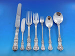 English King by Tiffany & Co Sterling Silver Flatware Set 12 Service 84 pieces