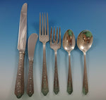 Normandie by Wallace Sterling Silver Dinner Flatware Set For 12 Service 75 Pcs