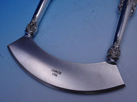 Grande Baroque by Wallace Sterling Silver Mezzaluna Knife 6 1/4" Custom Made