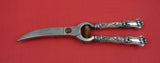 Peony by Wallace Sterling Silver Lobster Shear w/ rusted spring 10 1/2"