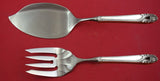 Spring Glory by International Sterling Silver Salmon Serving Set Fish Custom