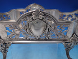 Topazio Portuguese Sterling Silver Centerpiece Bowl with Dragon Handles (#6496)
